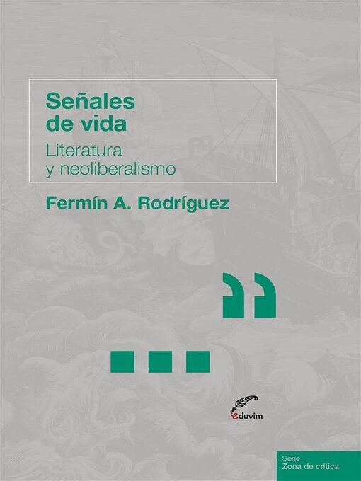 Title details for Señales de vida by Fermín Rodríguez - Available